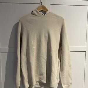 Denver Hayes Stone Color Hoodie Sweater Large